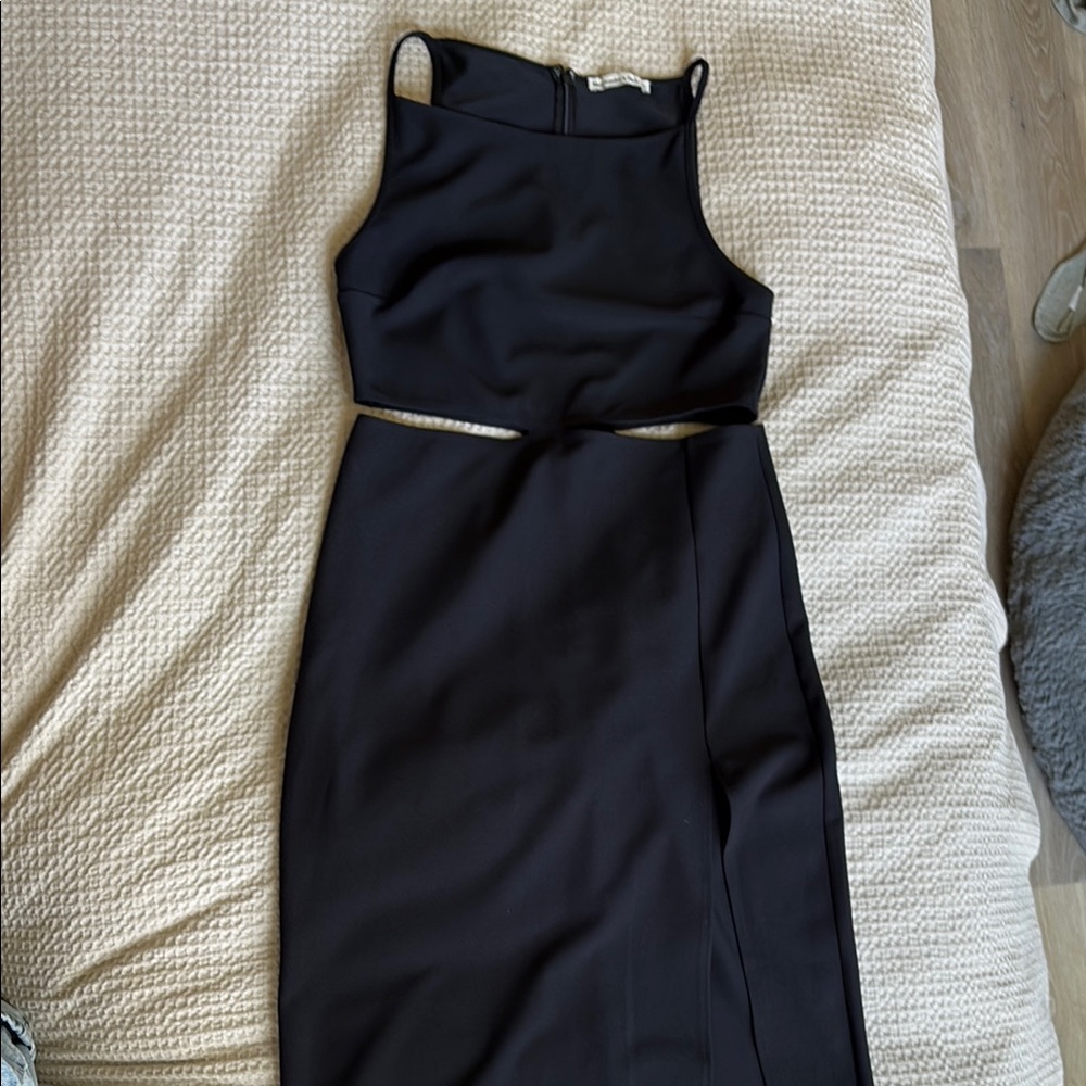 Abercrombie & Fitch Black Dress with side cut-outs